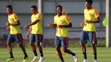 La selección de Colombia enfrenta en Samara a su similar de Senegal. (Foto: EFE/EPA/TATYANA ZENKOVICH)