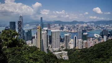 Hong Kong es famosa por sus rascacielos.