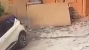 Madre atropella a su hijo