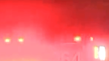 El incidente ocurrió la madrugada del domingo.