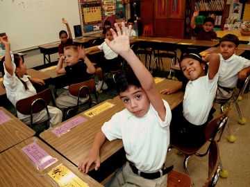Monolingual Hispanic Students Learn English