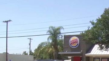 El incidente tuvo lugar en el Burger King de Burbank.