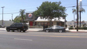 El incidente tuvo lugar en el Burger King de Burbank.
