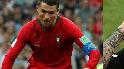 CR7 y Messi. EFE