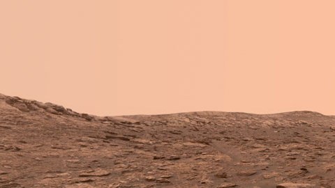La sonda Curiosity de NASA se mantiene activo durante la tormenta de arena.