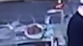 Enfermera quema a bebé con secadora