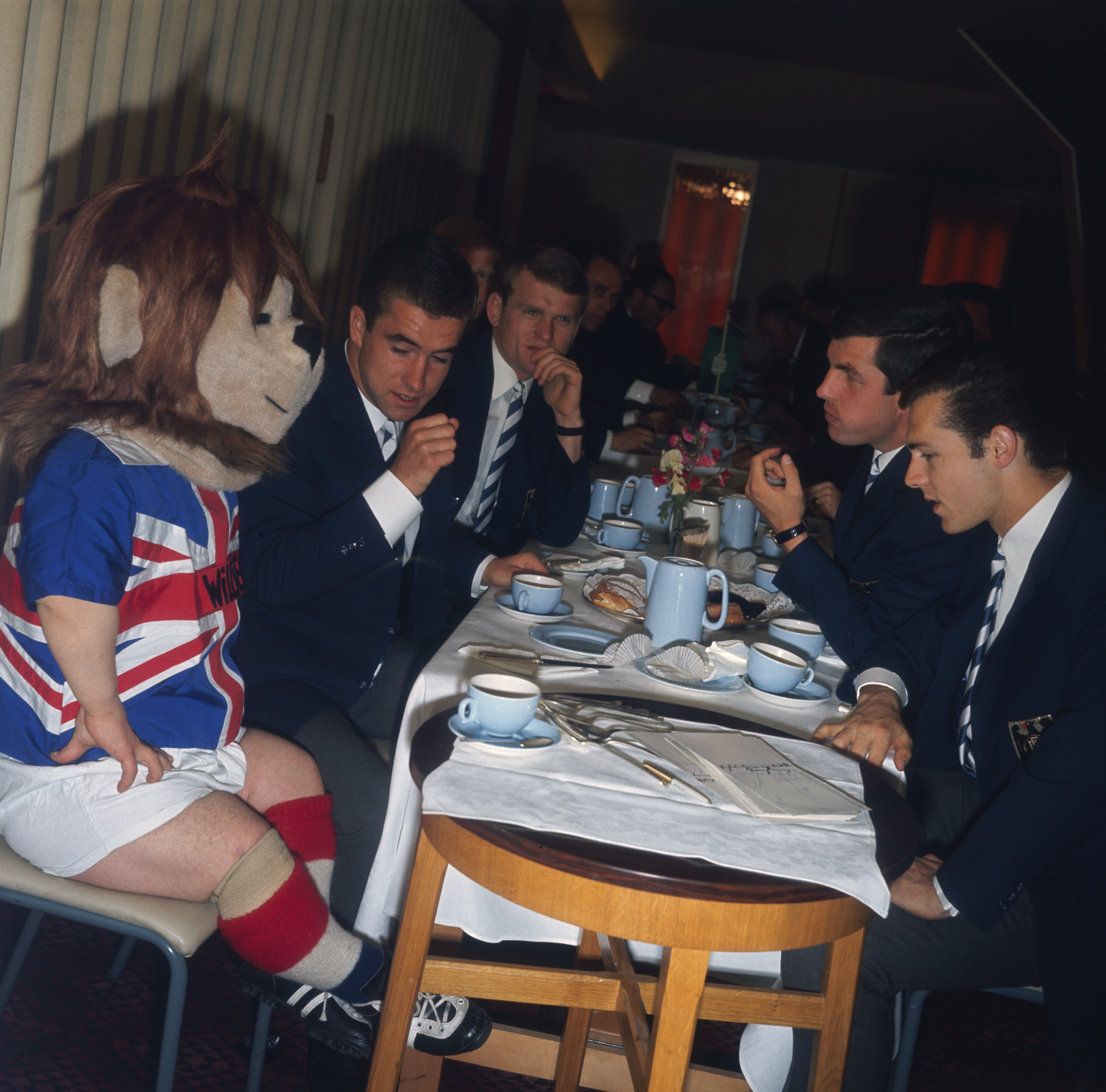 El león Willie (Inglaterra 1966) fue la primera mascota en la historia de los Mundiales