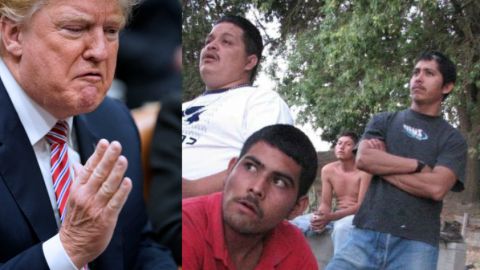 Trump justificó hoy su política de separación familiar en la frontera sur