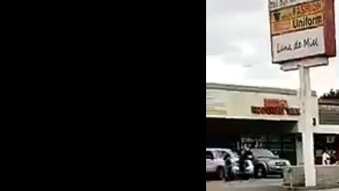 El vídeo fue compartido aproximadamente a la 1:00 p.m.