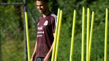Diego Reyes está de vuelta en los entrenamientos con la selección mexicana