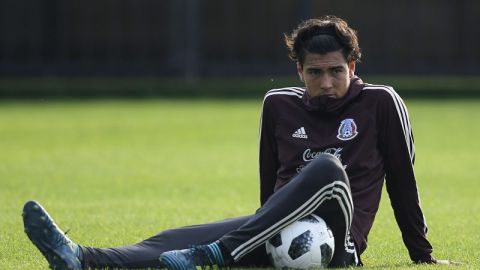 Erick Gutiérrez tiene su primera gran oportunidad con el Tri en Rusia 2018. (Foto: Imago7/ Etzel Espinosa)