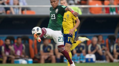 Jesús Gallardo fue amonestado a los 13 segundos de iniciado el partido