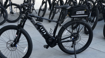 Estas bicicletas eléctricas fueron especialmente diseñadas para el LAPD.