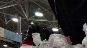 Paquetes de metanfetaminas incautados por el CBP en California.