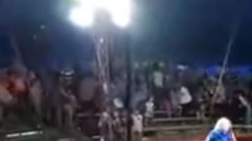 Oso ataca a empleado de circo