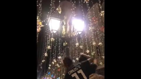 Festejos mexicanos en Moscú se salieron de control.