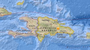 El temblor se sintió en Santo Domingo y sus alrededores.