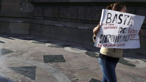 La tasa de impunidad en México roza el 95%.