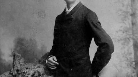 Friedrich Trump retratado en Nueva York en 1887.