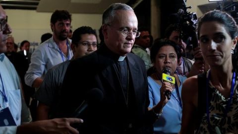 Monseñor Silvio Báez es el obispo auxiliar de Managua.