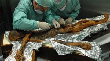 La momia fue hallada hace más de 20 años.