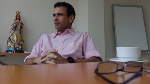 Henrique Capriles busca rearmar la oposición.