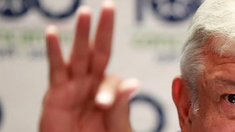 Andrés Manuel López Obrador, virtual presidente de México.