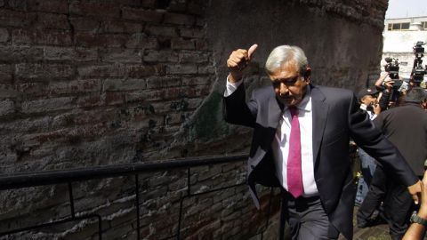 Andrés Manuel López Obrador, virtual presidente de México.