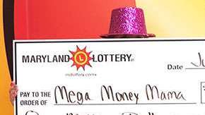 La ganadora se nombró a sí misma como "Mega Money Mama".