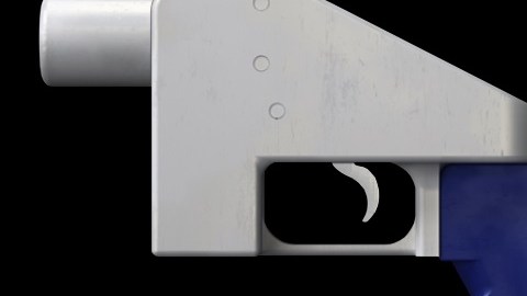 Los planos pueden usarse para fabricar una pistola de plástico con una impresora 3D.