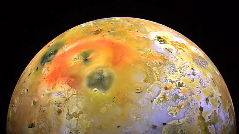 Así luce Ío, una de las lunas de Júpiter.