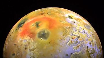 Volcán luna Júpiter