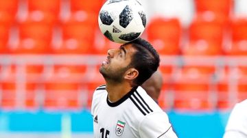 El iraní Pejman Montazeri no jugó ni un minuto en Rusia 2018. (Foto: EFE/EPA/RUNGROJ YONGRIT)