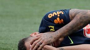 El jugador de Brasil Neymar Jr  y su 'show' en Rusia. (Foto: EFE/Sebastião Moreira)