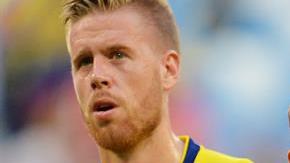 Los jugadores de Suecia se lamentan tras la eliminación del Mundial de Rusia 2018