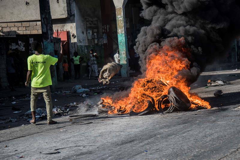 Violencia en Haití.