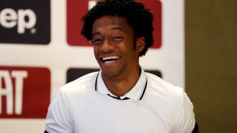 El jugador colombiano de la Juventus Juan Guillermo Cuadrado. (Foto: EFE/LEONARDO MUÑOZ)