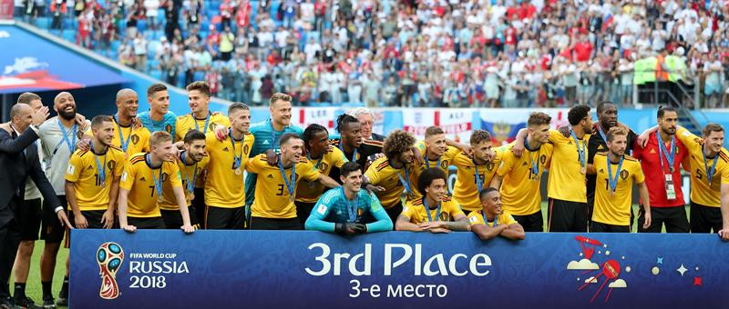 Bélgica se quedó con el tercer lugar del Mundial de Rusia 2018