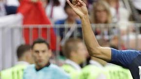 La firma deportiva Nike dominó la final Francia-Croacia en Rusia 2018. (Foto: EFE/Sebastião Moreira)