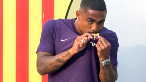 Malcom, cuando era parte del FC Barcelona.