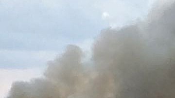 El avión de pasajeros de la aerolínea Aeroméxico. EFE