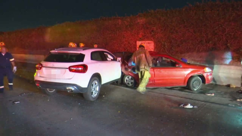 Ocurrió en la 110, al sur de L.A.