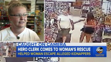 Una mujer secuestrada es liberada gracias a la empleada de la gasolinera.