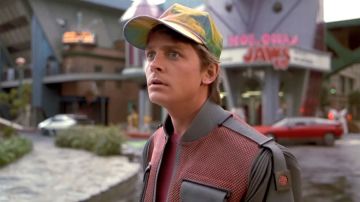 La zapatilla fue llevada por Michael J. Fox en "Back to the Future Part II".