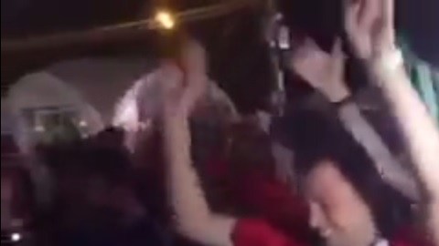 Aficionados argentinos y brasileños protagonizaron un conato de bronca en un FanFest