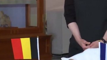 El gato Aquiles eligió a Bélgica como el primer finalista del Mundial de Rusia 2018