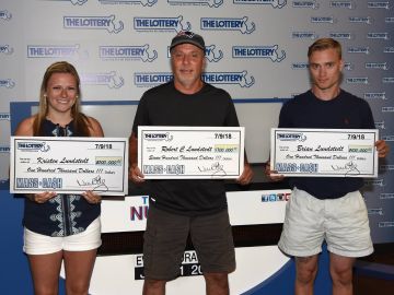 La familia que ganó 9 premios de la lotería de Massachusetts.