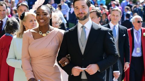 Serena Williams en la boda real.