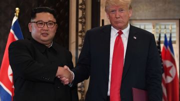 Donald Trump y Kim Jong Un se reunieron en junio de 2019.