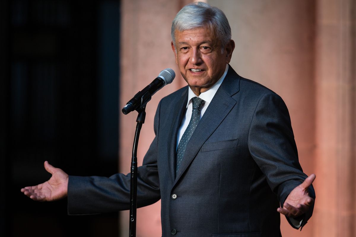 Andrés Manuel López Obrador,  presidente electo de México.